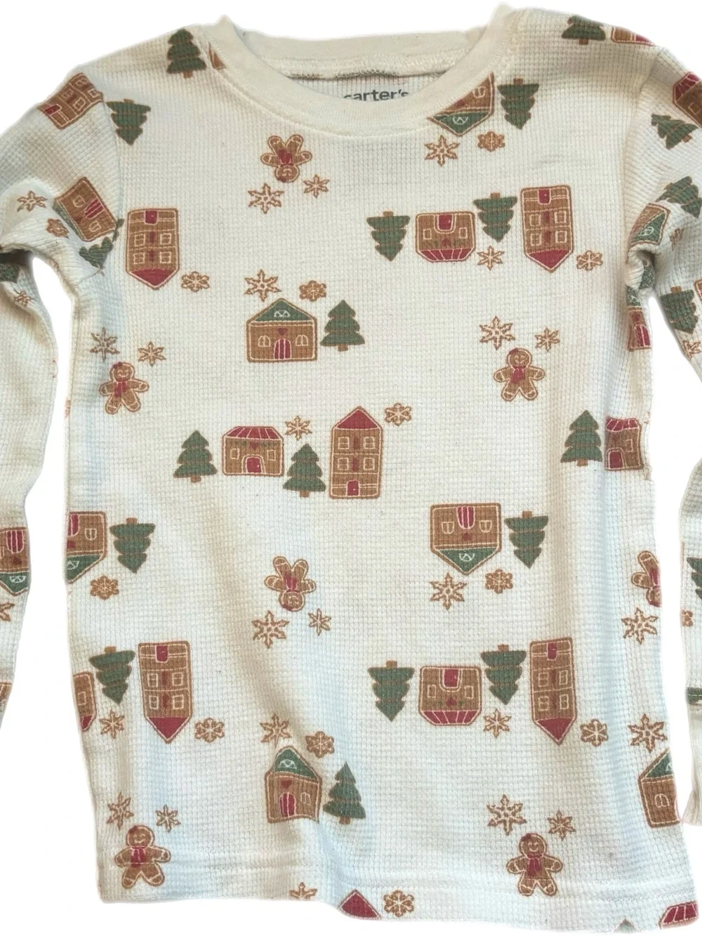 Carter's Holiday Pajama Set Bundle - Red, Cream, Gray, Green